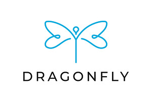 Wildlife dragonfly logo template, a Graphic by LOGOCREATIVE