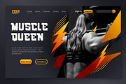 Mozze Sport - Strength Display Font, a Font by Bayuktx (Thumbnail 2 of 8)