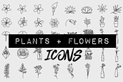 60 Plant & Floral Icons - Flower, an Outline Icon by Hatch Design Workshop (Thumbnail 9 of 11)