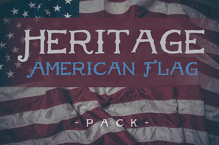 Heritage American Flag Pack