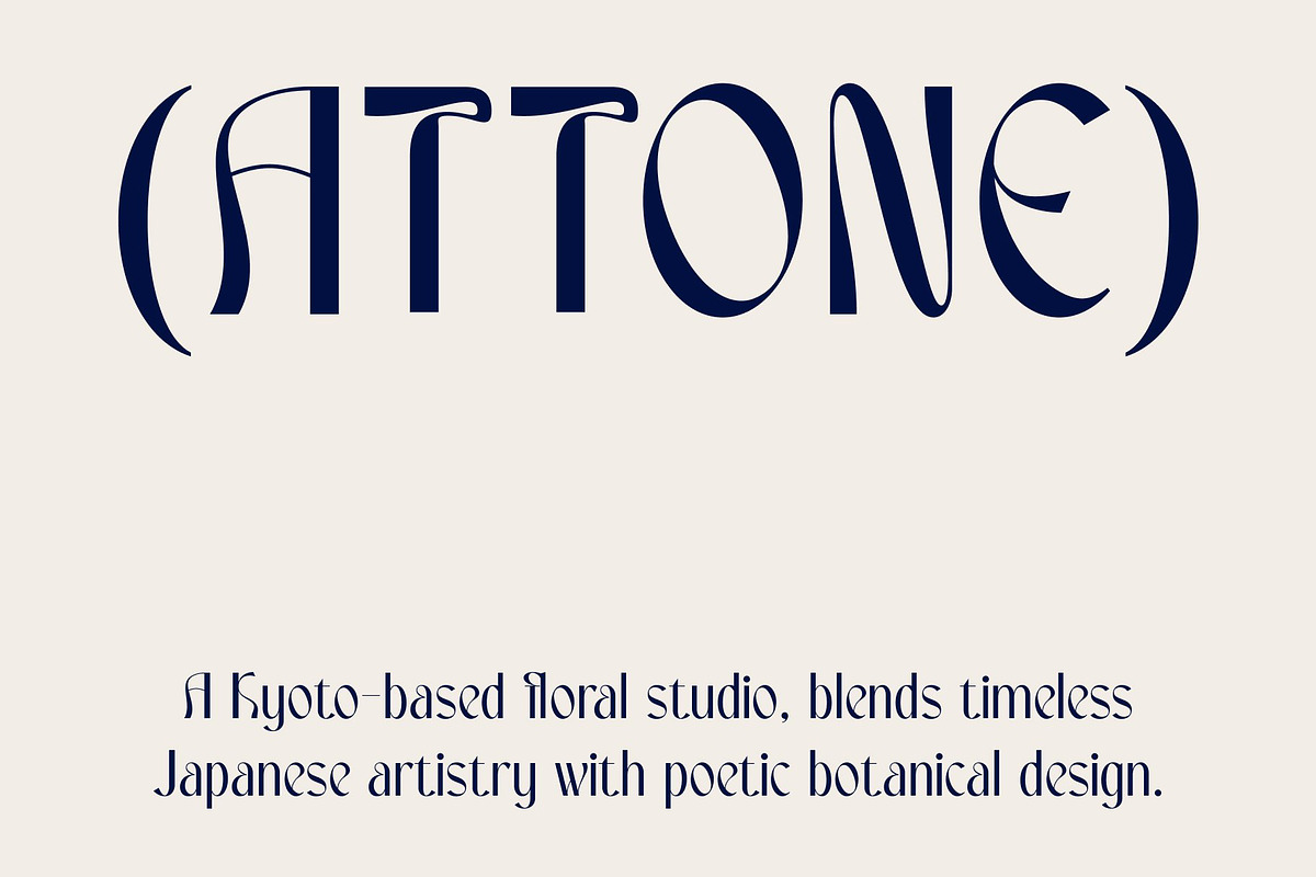CS Fiore – Art Nouveau Font, a Sans Serif Font by Craft Supply Co. (Photo 6 of 8)