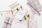 Watercolor Pastel Tile Pattern, a Pattern Graphic by Rachel Art Studio (Thumbnail 10 of 10)