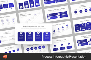 Process Infographic Powerpoint, a Presentation Template by Fit-tee