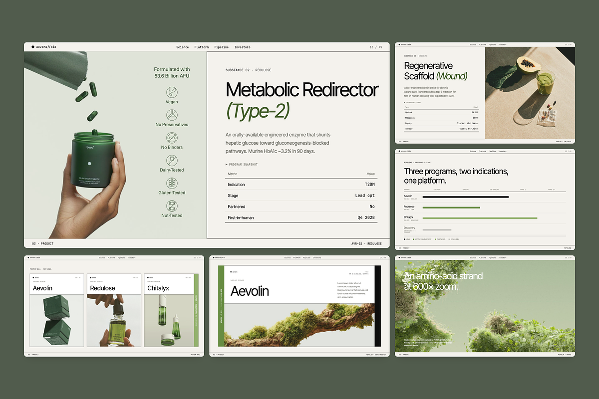 Biotech Investor Pitch Deck Template, a Presentation Template by Oday Noon (Photo 3 of 9)