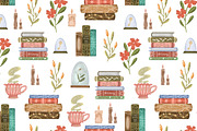 Reading time clipart digital papers, an Object Illustration by Yelloo Fish (Thumbnail 10 of 13)
