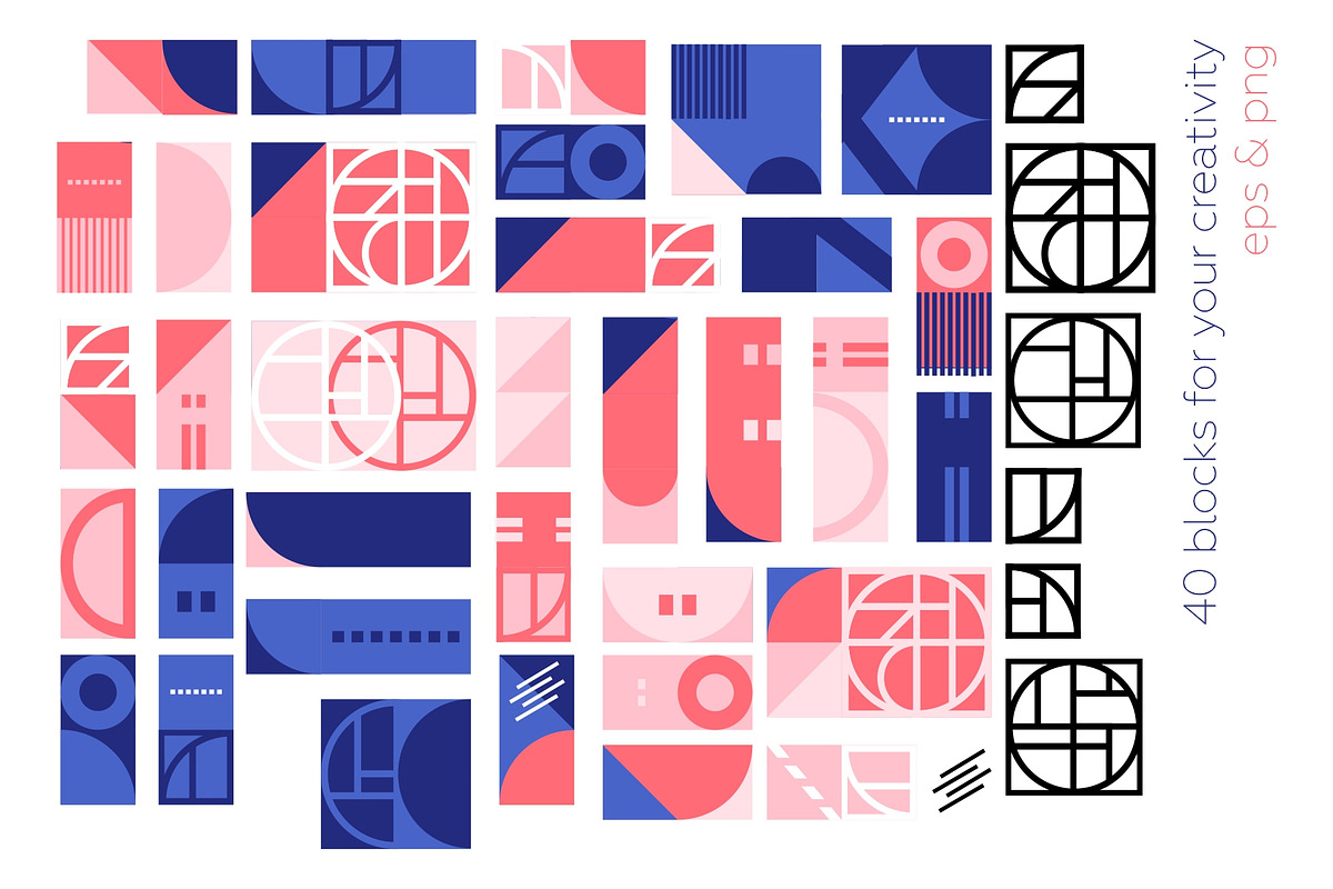 SALE! Modern geometric pattern set, a Pattern Graphic by lisa_kalev (Photo 11 of 11)