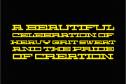 Machine Heavy - Condensed Slab, a Slab Serif Font by Pian45 Studio (Thumbnail 2 of 6)