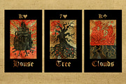 Gothic Mysteries Lenormand colorful, a Decorative Illustration by Samiramay (Thumbnail 3 of 13)