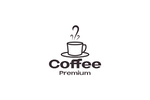 Classic Cup Coffee Drink Logo