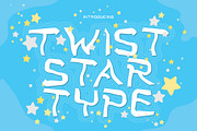 Twist Star Type, a Font by Atj.std (Thumbnail 1 of 5)