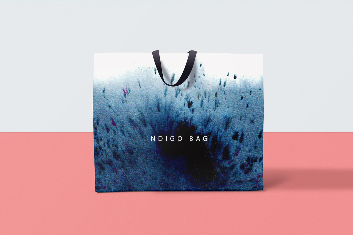 Dark Indigo Watercolors, a Texture Graphic by Planolla (Photo 7 of 10)