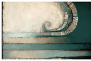 Baal Collection · Blue Spiral, a Texture Illustration by milatovar (Thumbnail 15 of 16)