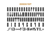 Cardera - Modern Tall Font, a Slab Serif Font by Viswal Studio (Thumbnail 5 of 6)