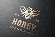 Bee Logo Template, a Branding & Logo Template by Snitovets (Thumbnail 2 of 3)