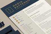 Resume Nadia, a Resume Template by Estartshop (Thumbnail 4 of 5)