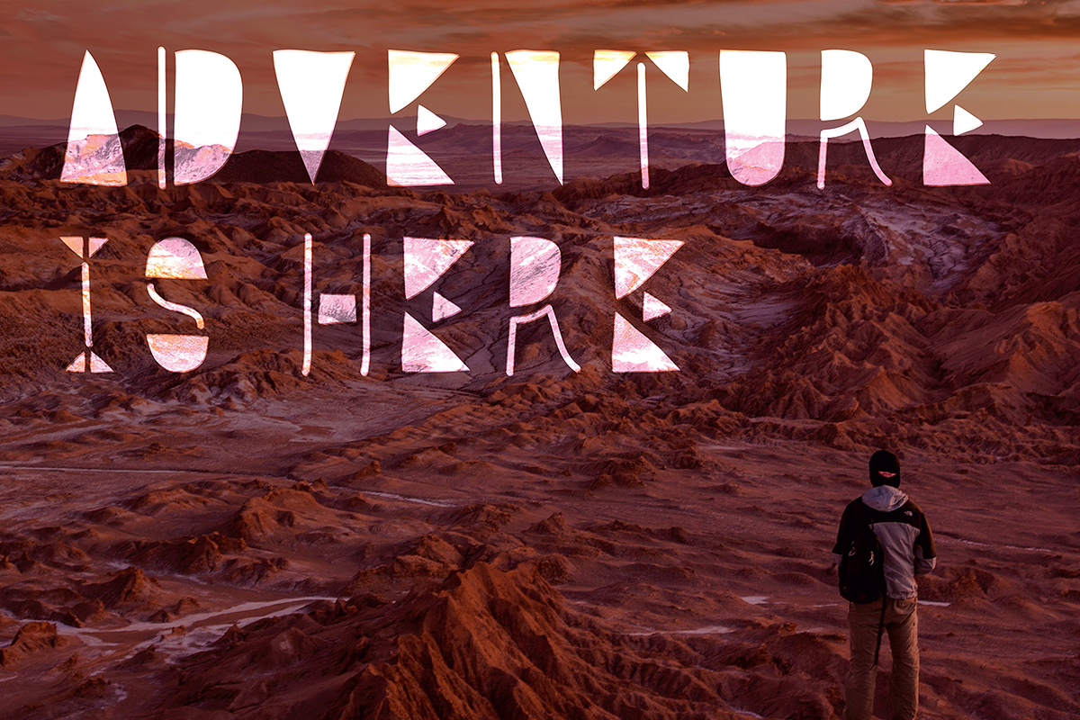 Chill Wave - Geometric Font preview 2