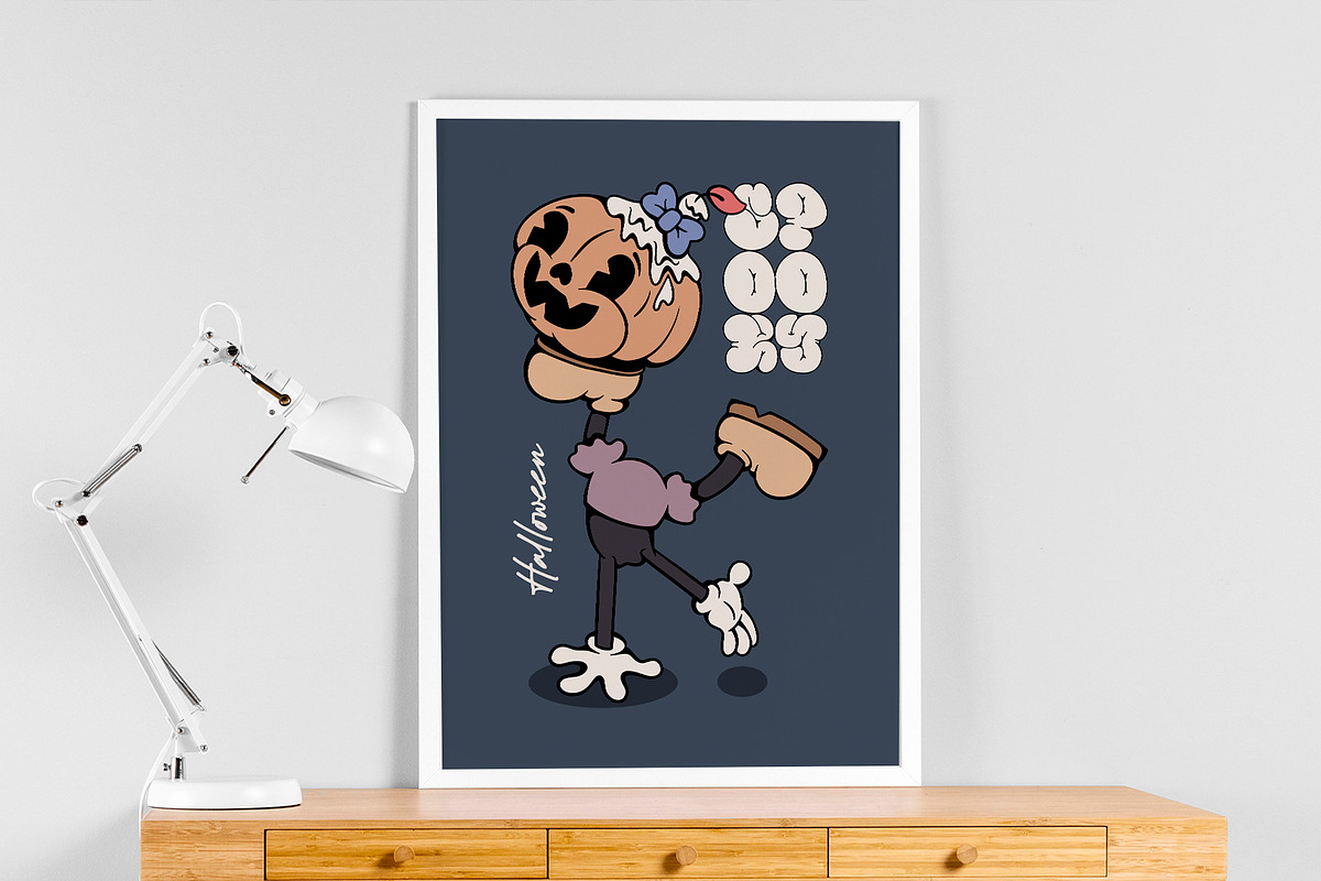 Halloween Poster Collection, a Poster Template by Alina Sh (Photo 9 of 10)