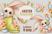 Easter bunny,Easter rabbit, an Animal Illustration by designs.svkl (Thumbnail 1 of 10)