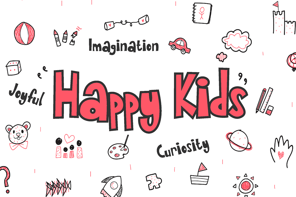 Quirki Scandi - Kids Font, a Sans Serif Font by tokokoo (Photo 11 of 12)