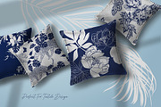 Classic blue. Animals and flowers., an Animal Illustration by LanaDzi (Thumbnail 4 of 10)