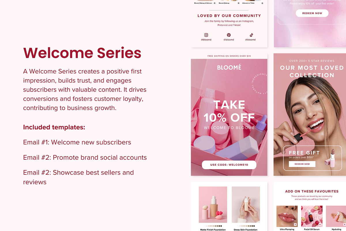 24 Canva Email Template Flow Designs, an Email Template by The Ecommerce Creative (Photo 3 of 12)