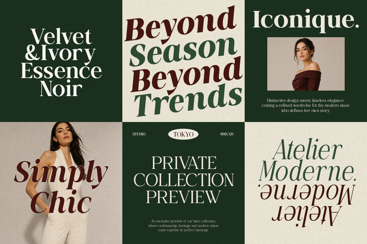 Family Luxury Font - Actrist Stylish, a Serif Font by Font Liner (Photo 6 of 10)