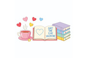 Cute Valentine Lifestyle TShirt Set, a Seasonal Illustration by Designer_Momina (Thumbnail 13 of 21)