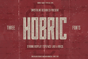 Hobric Family Typeface