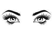 Vector Women's Eye., an Object Graphic by Gomolach (Thumbnail 18 of 18)