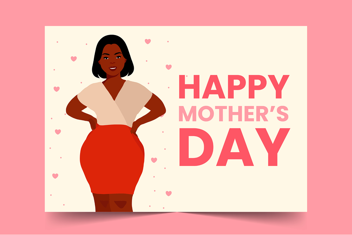 Happy Mothers Day Card, a Card Template by nataliemukundu (Photo 1 of 2)
