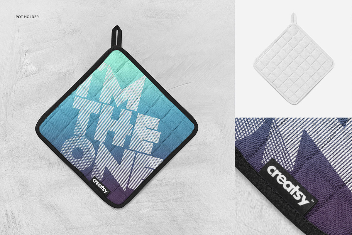 Kitchen Textiles Mockup Set, a Product Mockup by Creatsy (Photo 3 of 9)