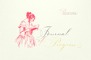 Gatlik Saphir, a Script Font by Alcode (Thumbnail 3 of 9)