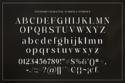Prestige Edition - Elegant Typeface, a Serif Font by Shakira Studio (Thumbnail 10 of 10)