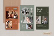Line Beauty Instagram Canva Template, a Social Media Template by Brandearth RRGraph (Thumbnail 8 of 11)