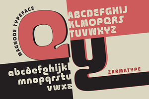 Magnode Modern Geometric Font