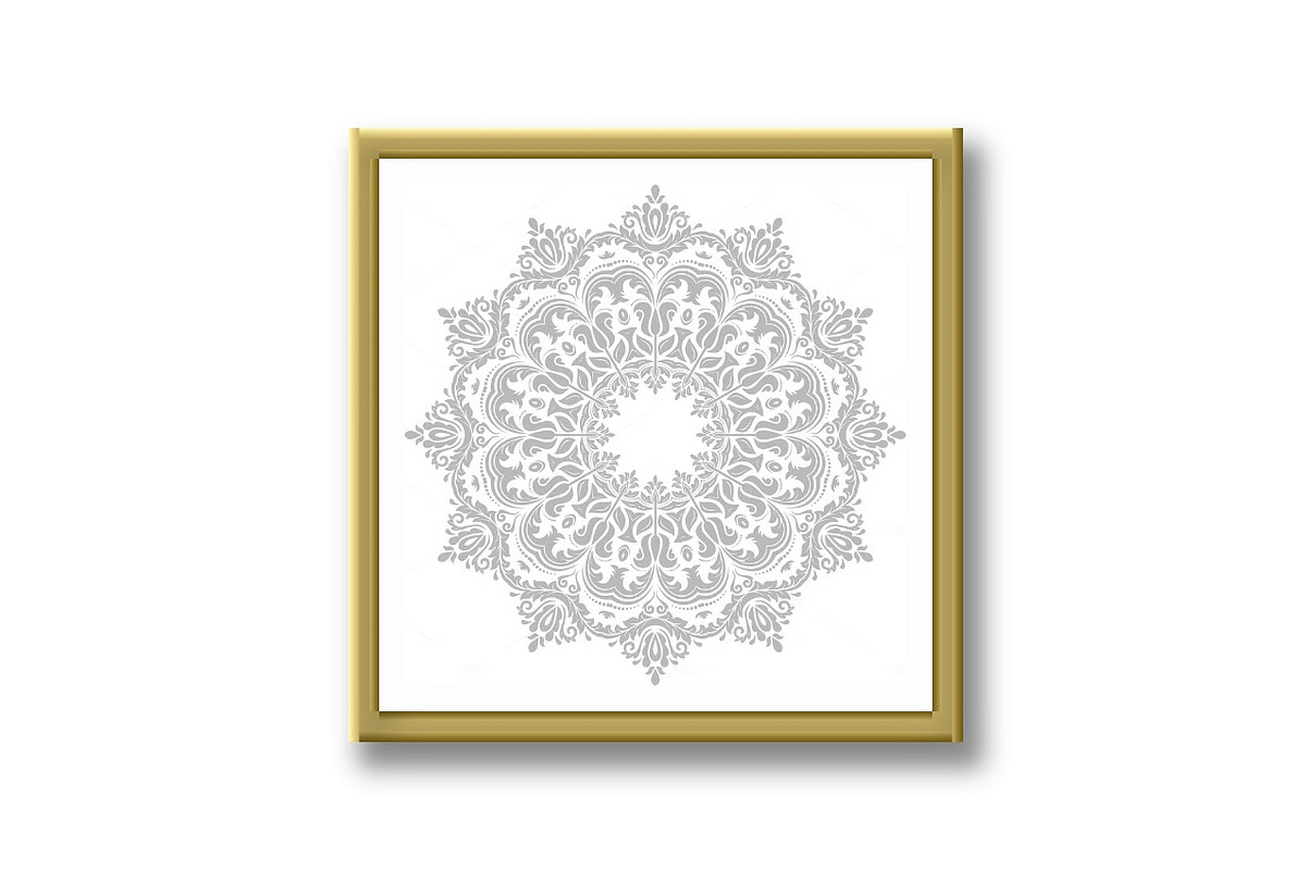 Damask Vector Orient Pattern, a Pattern Graphic by FineArtStudio (Photo 2 of 3)
