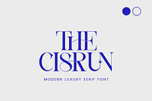The Cisrun - Modern Luxury Serif