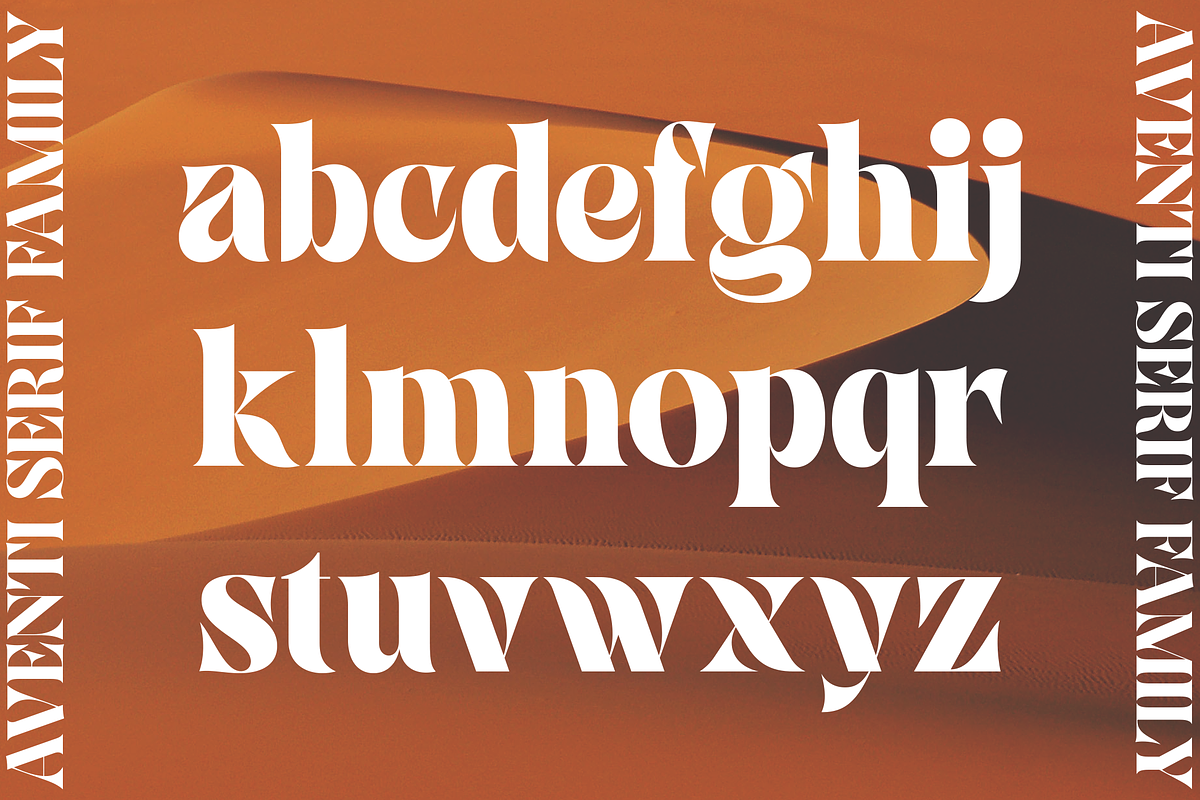 Aventi - Bold Style, a Serif Font by Sign Studio (Photo 8 of 10)