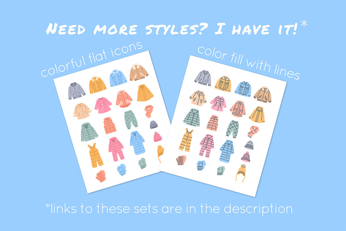 Baby Clothes Garment Thin Line Icons, an Outline Icon by Vectorikart (Photo 6 of 6)