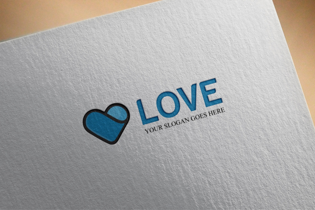 Love Logo, a Branding & Logo Template by ONESADYA (Photo 2 of 2)