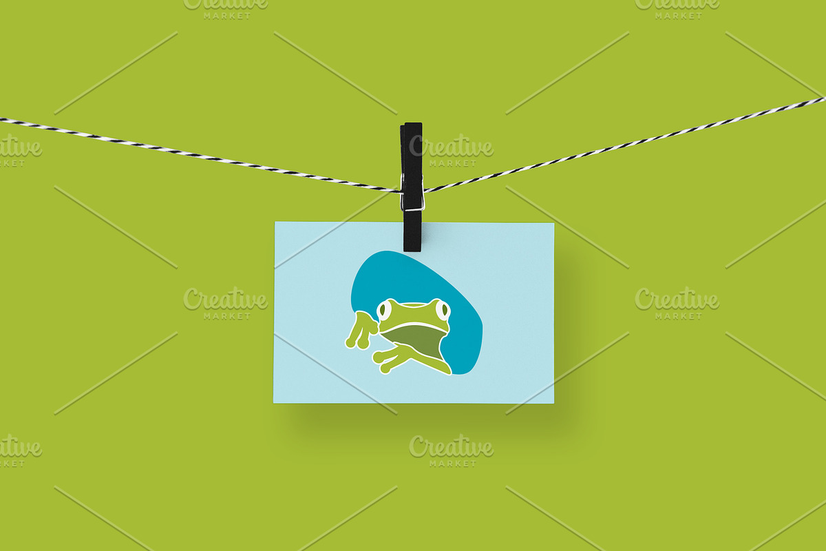 Frog Icon & Logo Template, a Branding & Logo Template by The Minimalist (Photo 3 of 5)