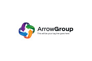 Arrow Group, a Branding & Logo Template by The Branding Fusion (Thumbnail 2 of 4)