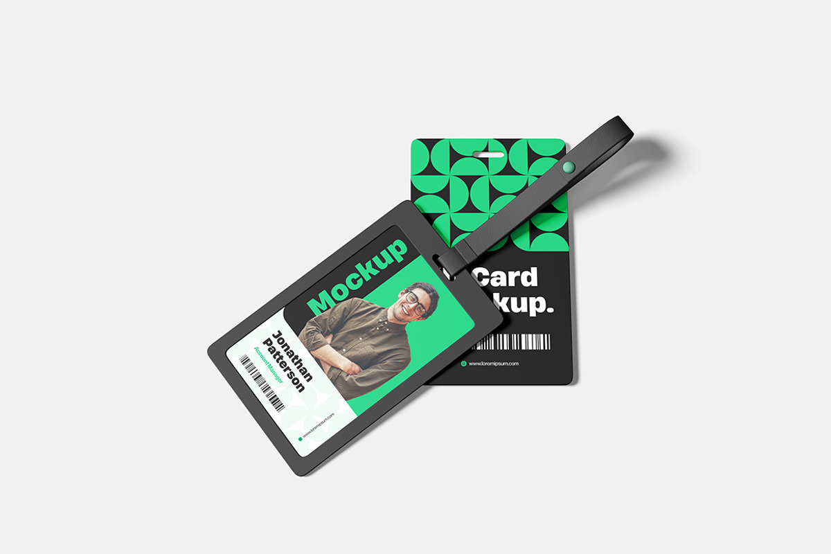 ID Card Mockup, a Product Mockup by bimockup (Photo 6 of 6)