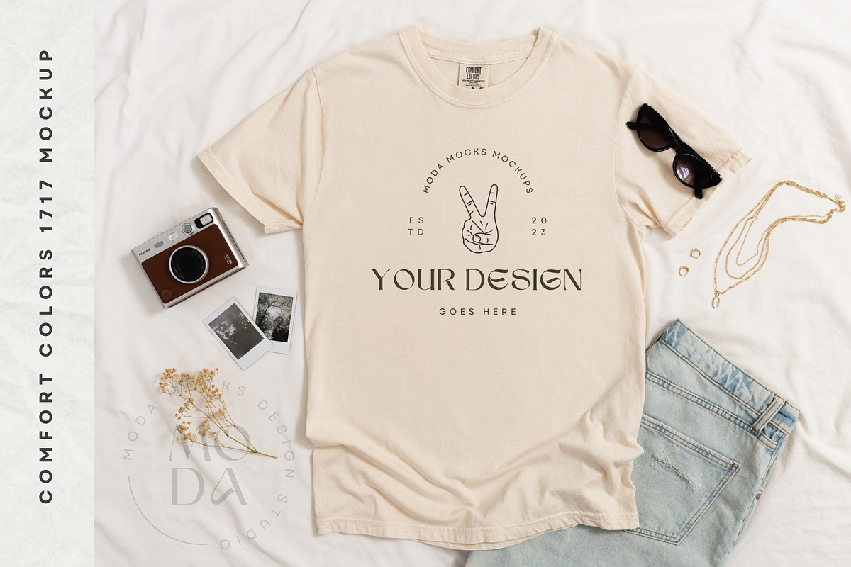 Comfort Colors 1717 Mockup Bundle, a Shirt Mockup by Moda Mocks (Photo 3 of 5)