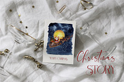 Christmas Story. Watercolor graphic, an Object Graphic by ma_i_vi (Thumbnail 9 of 12)