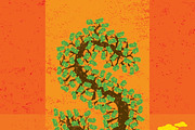 Looking at a money tree, a Finance Illustration by retrorocket (Thumbnail 2 of 2)