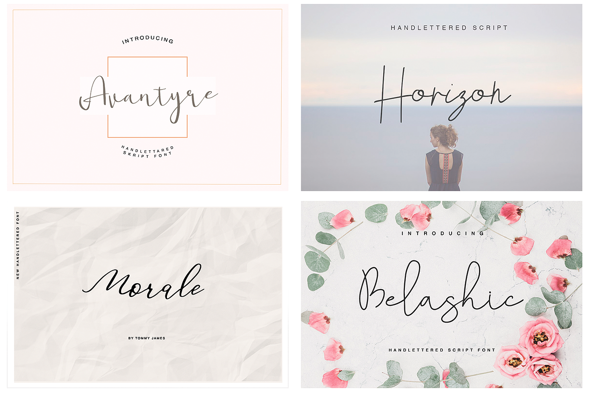 Hand Written Font Bundle 90 in 1, a Script Font by Quothron (Photo 64 of 64)