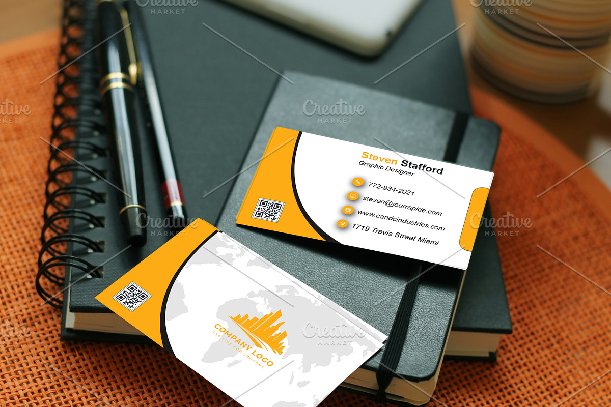Simple Business Card PSD preview 4