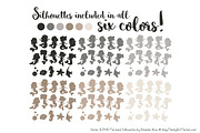 Shades of Neutral Mermaid Clipart, an Illustration by Amanda Ilkov (Thumbnail 3 of 3)