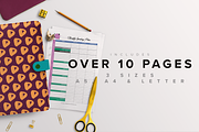 Budget Planner Kit -A5, A4 & Letter, a Stationery Template by Nerdy Girl Creative (Thumbnail 2 of 3)